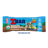 Zbar Chocolate Brownie Soft-Baked Energy Snack Bars, Organic Granola Bars